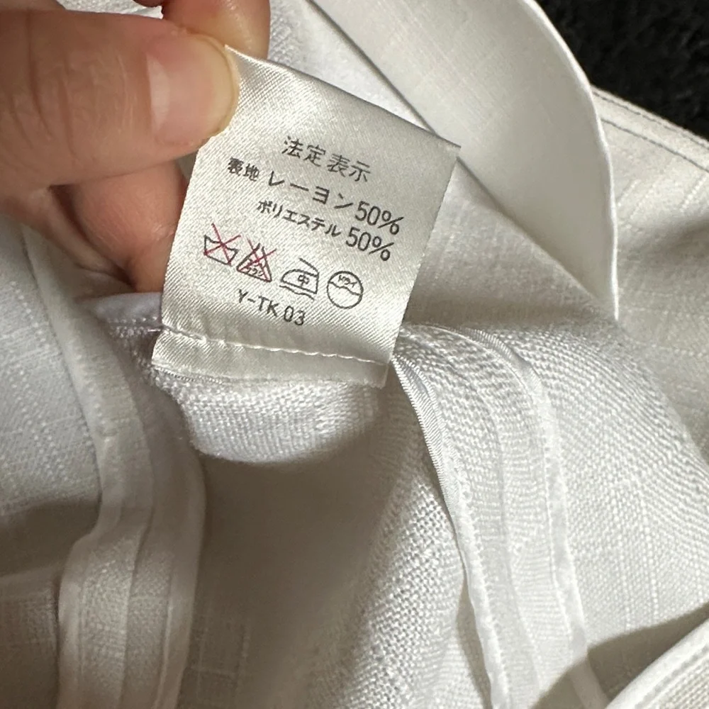 Dior White Short Sleeve Blazer with Shoulder Pads